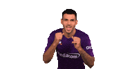 Happy Serie A Sticker by ACF Fiorentina