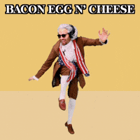 Breakfast Sandwich Dancing GIF