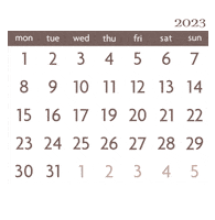 Month May Sticker