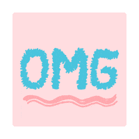 Oh My Gosh Omg Sticker