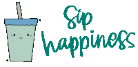 Happy Bubble Tea Sticker
