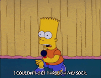 Talking Season 3 GIF by The Simpsons