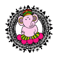 Festival Indian Sticker