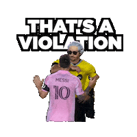 Too Far Penalty Sticker