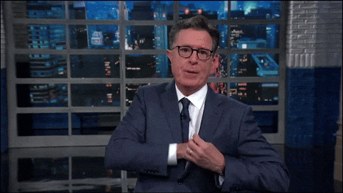 Stephen Colbert Phone GIF by The Late Show With Stephen Colbert
