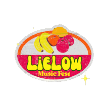 Lielow Fruit Sticker by LieLowMusicFest