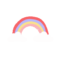 Happy Rainbow Sticker