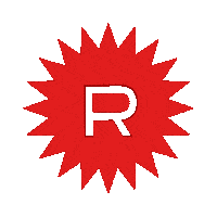 REBELL_STUDIO logo design star studio Sticker