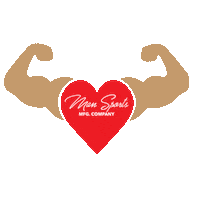 valentines day love Sticker by MAN Sports