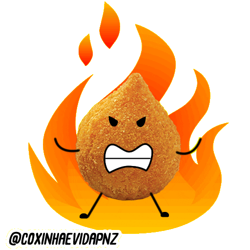 Coxinhaevida giphyupload fire anger fogo Sticker