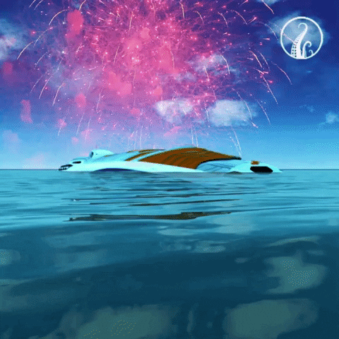 explorethedeep giphyupload fireworks the deep thedeep GIF
