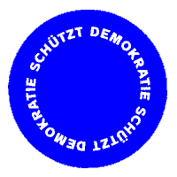 Konrad Adenauer Democracy Sticker by houseofyas_de
