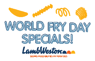 LambWeston4Chefs_APAC fries french fries frenchfries lambweston Sticker