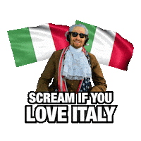 Italian Flag Italy Sticker