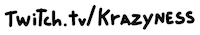 AtomicBonsai twitch stream krazyness Sticker
