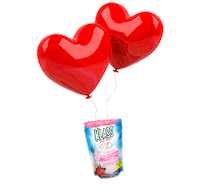 San Valentin Hearts Sticker by Klass Aguas Frescas