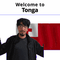 Welcome To Tonga Sticker