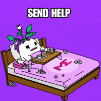 Sick Help Me GIF by Magic Eden
