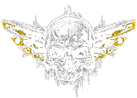 Skull Wings Sticker by Mickey Thompson Tires