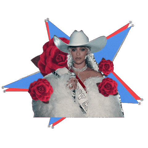EmMadeThis beyonce texas yeehaw cowboy carter Sticker