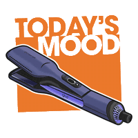 Flat Iron Hair Sticker by ghd
