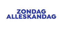 Alleskandag Sticker by De Zondag