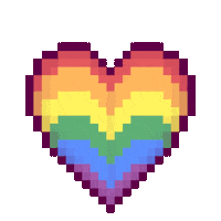 Heart Rainbow Sticker