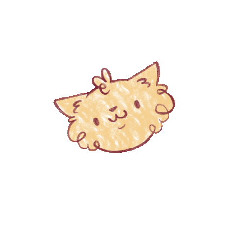 lupeaart giphyupload happy cat sweet Sticker