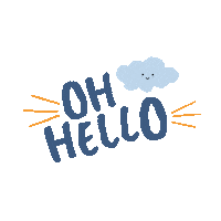 cloudstudio hello welcome cloud oh hello Sticker