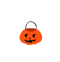 Trick Or Treat Halloween Sticker by Lauren Fox