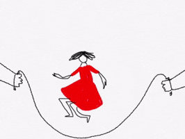 Fun Jumping GIF by Barbara Pozzi