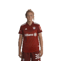 Carolin Simon Thank You Sticker by FC Bayern Women