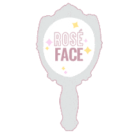 pink beauty Sticker by Rosé All Day Cosmetics