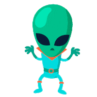 yanidtravel news alien terror luna Sticker