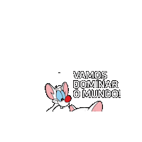 controlupoficial cup control rato pinky and the brain Sticker