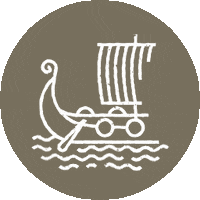 Viking Ship Vikings Sticker by Ringkøbing Fjord Museer