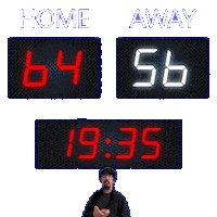 56 Away Sticker