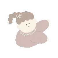 Girl Sticker by fuwakuma.yuco