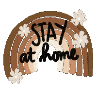 Rainbow Flower Sticker