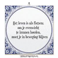 Humor Focus Sticker by Tegelspreuken.nl