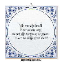 Nl Wijsheid Sticker by Tegelspreuken.nl