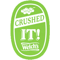 welchs celebrate good job success crush Sticker