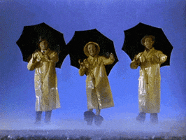 rain singing GIF