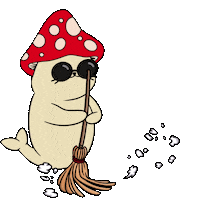 Art Fun Sticker by Sappy Seals Community