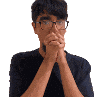 Nervous Hand Sticker