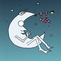Chilling Good Night GIF