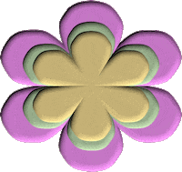 Flower Spinning Sticker