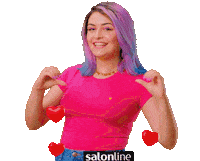 Feliz Love Sticker by Salon Line