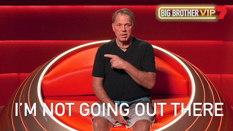 Scared Big Brother GIF by Big Brother Australia