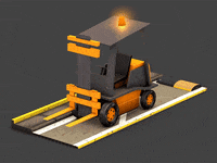 3D Work GIF by Nani